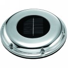 Osculati Solar Powered Ventilator Stainless Steel Rechargeable 24 Hour Ventilation