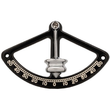 Talamex Plastic Clinometer Two Scale with Chrome Brass Needle
