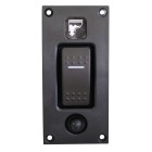 Nuova Rade Electric Toilet Flush Switch, MON-OFF 2 Positions 12V/24V