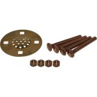 Blakes Discharge Plate Kit c/w 4 Nuts and Bolts for 3/4