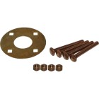 Blakes Discharge Plate Kit c/w 4 Nuts and Bolts for 1 1/2