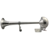 SeaMark Single 12v Electric Marine Trumpet Horn Stainless Steel - view 1