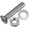 Proboat Slotted Countersunk Machine Screws Stainless Steel M8 x 40mm - Pack 1 - view 1