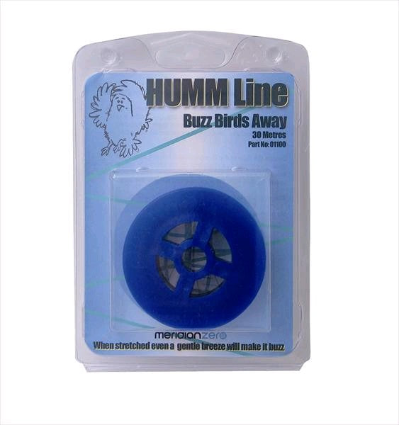 Meridian Zero Humm Line Bird Scarer Tape 30m Roll