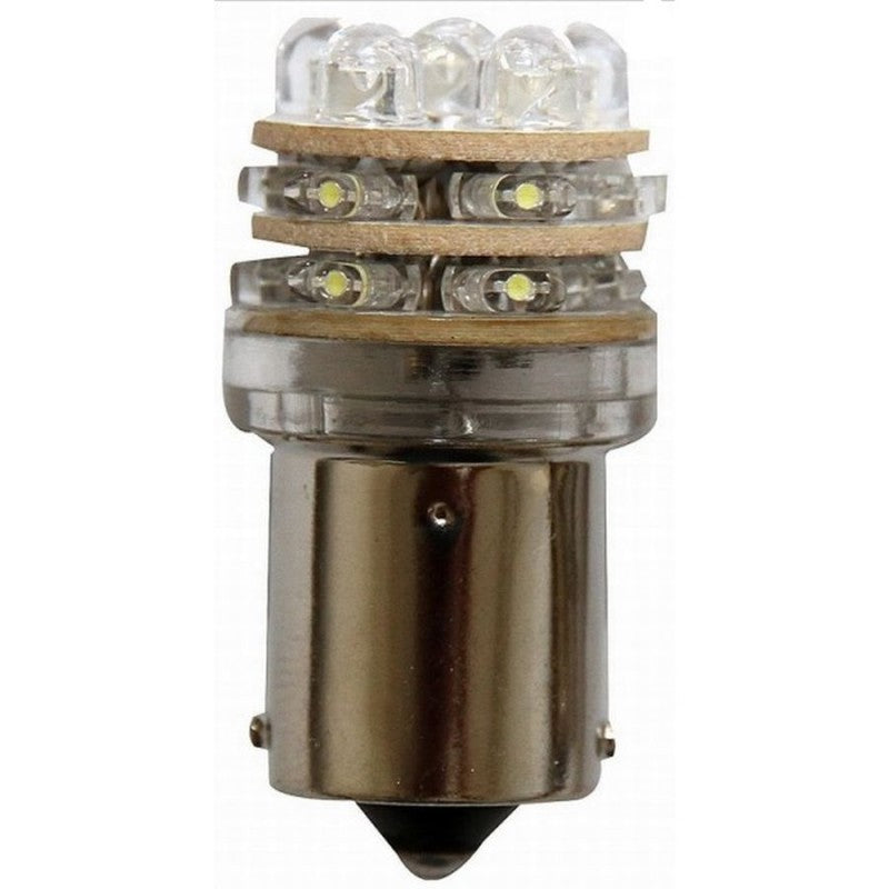 Lalizas LED Bulb BA15S 18 LED 12v - 90 Lumen Cool White
