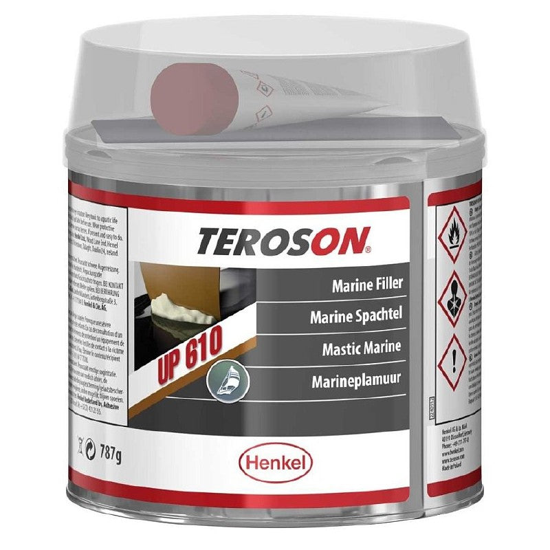 Teroson UP 610 Marine Filler Plastic Padding White Giant 787g Tin
