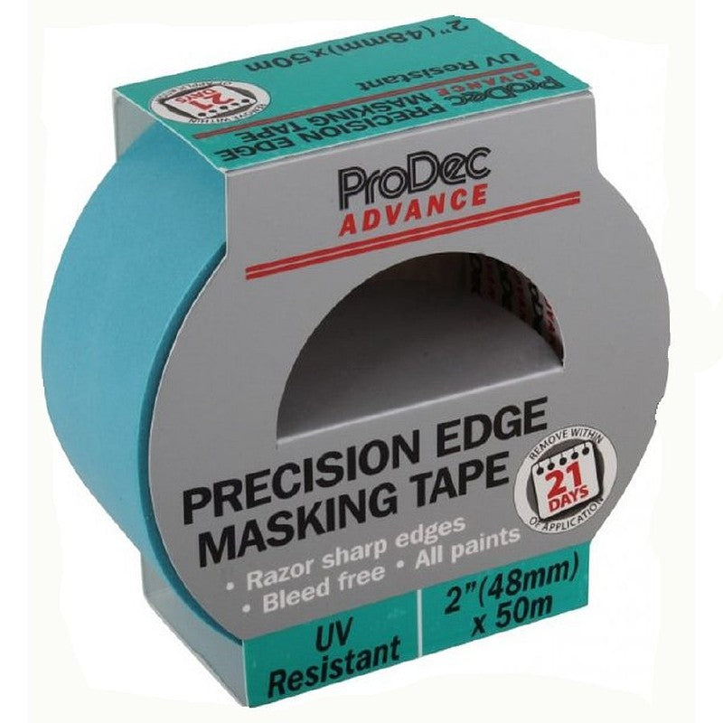 ProDec 48mm x 50m UV Resistant Precision Edge Masking Tape