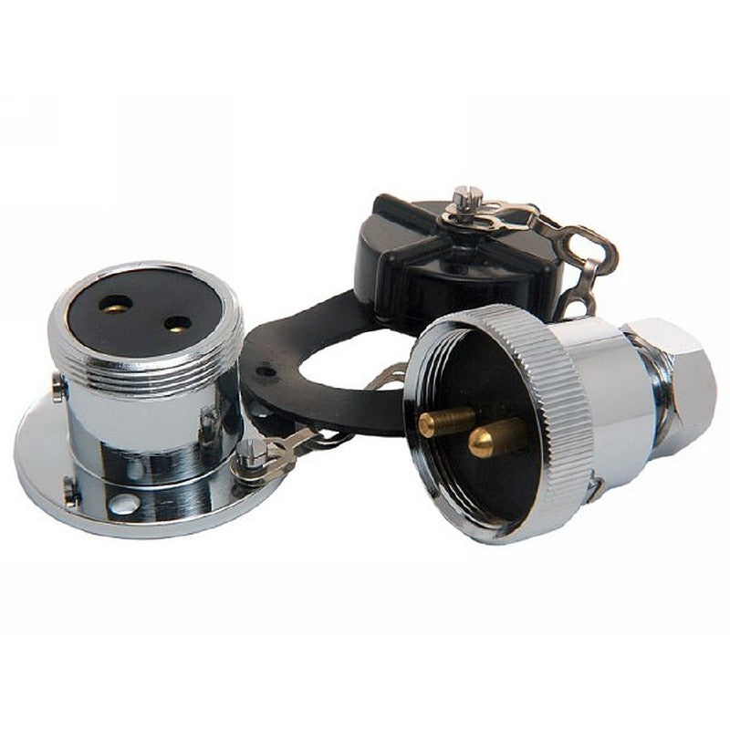 Osculati Waterproof Plug and Socket Deck Connector 20 Amp - 2 Pin