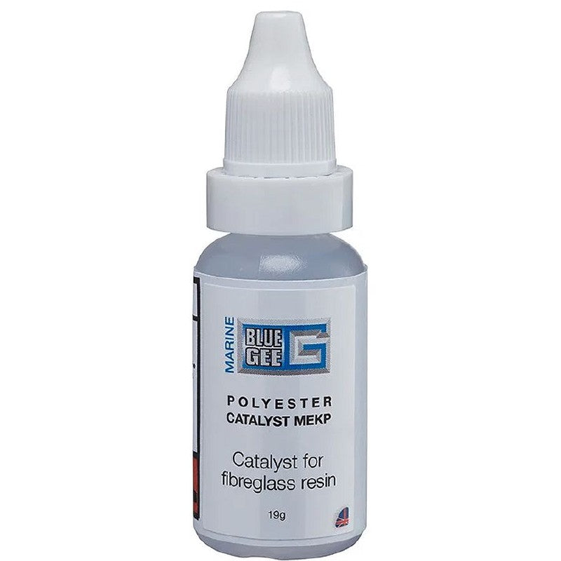 Blue Gee Glass Fibre Catalyst MEKP For Polyester Gelcoat and Resin 19g