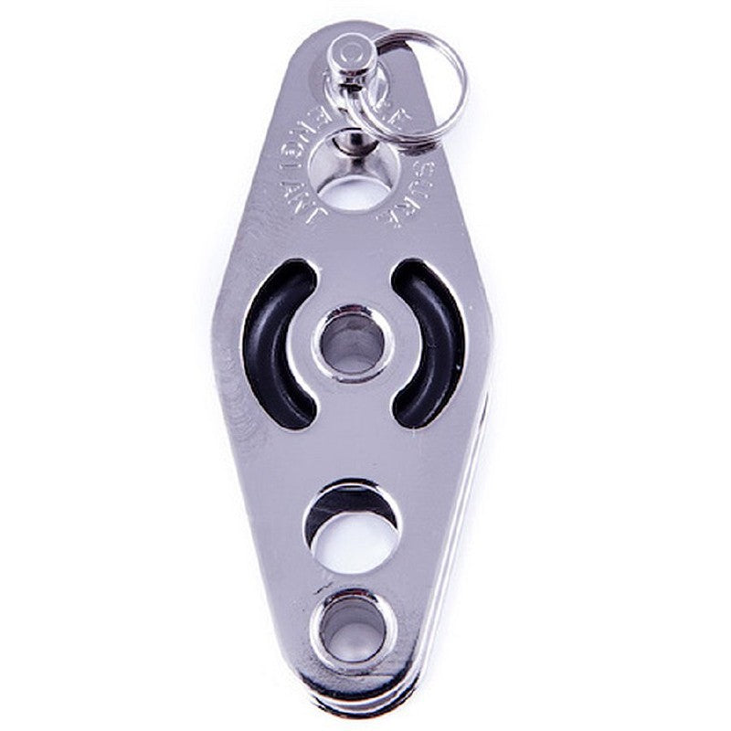 Seasure Single Block with Becket 25mm 00-11