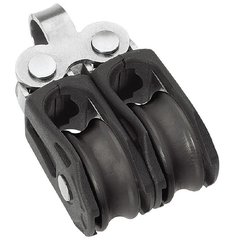 Barton Size 0 Ball Bearing Block Double Fixed Eye 10210