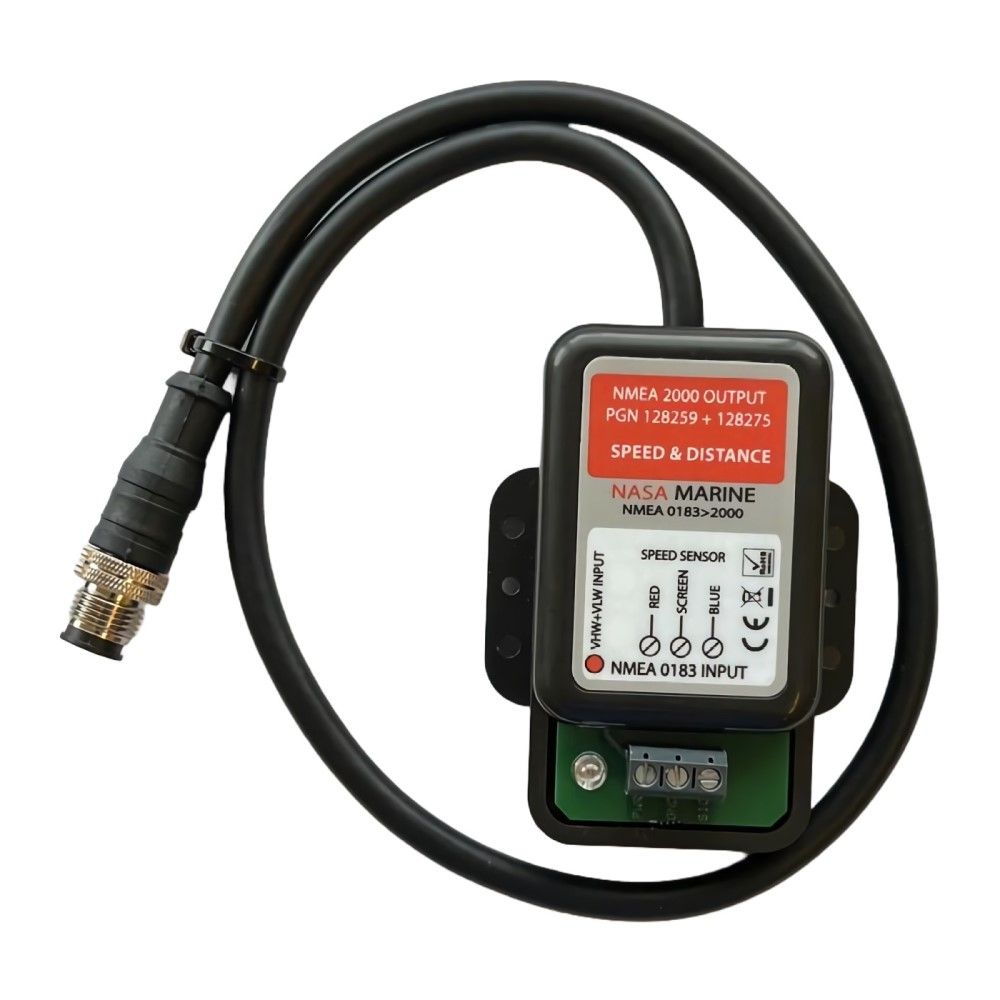 Nasa Marine NMEA 0183 to NMEA 2000 Speed Log Converter