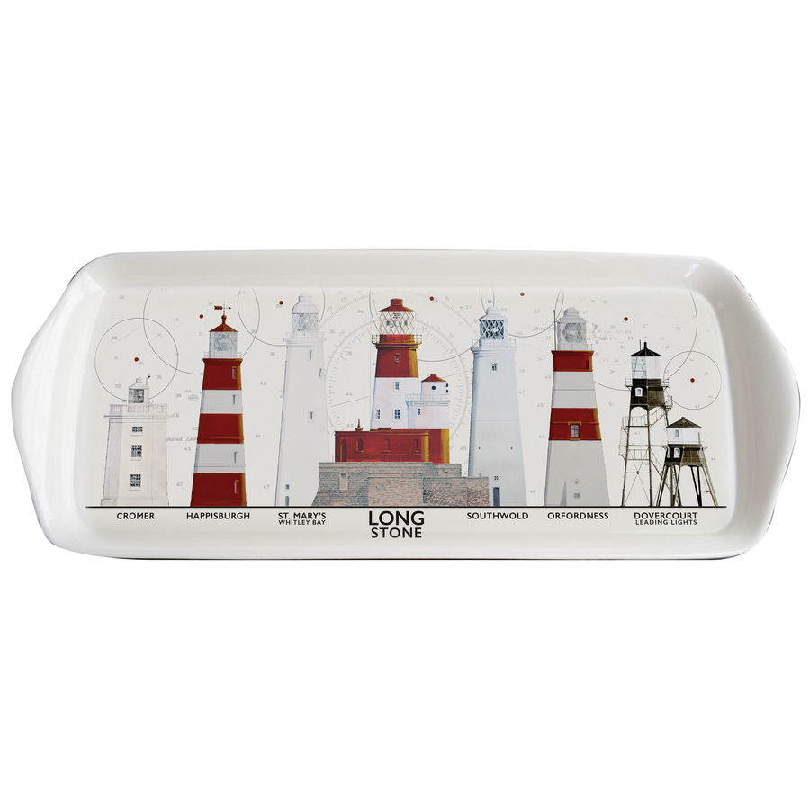Nauticalia East Coast Lighthouses Tray 30cm