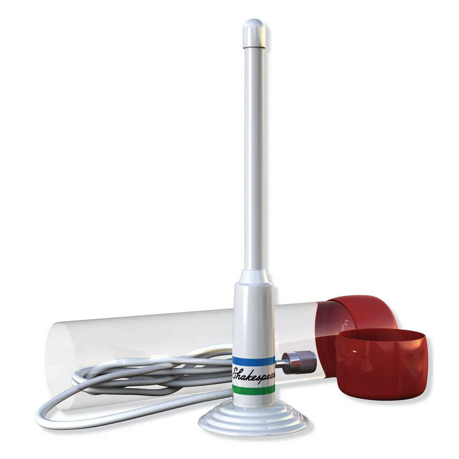 Shakespeare Flexible Emergency VHF Antenna 0.2m, 3.6m RG58, Container