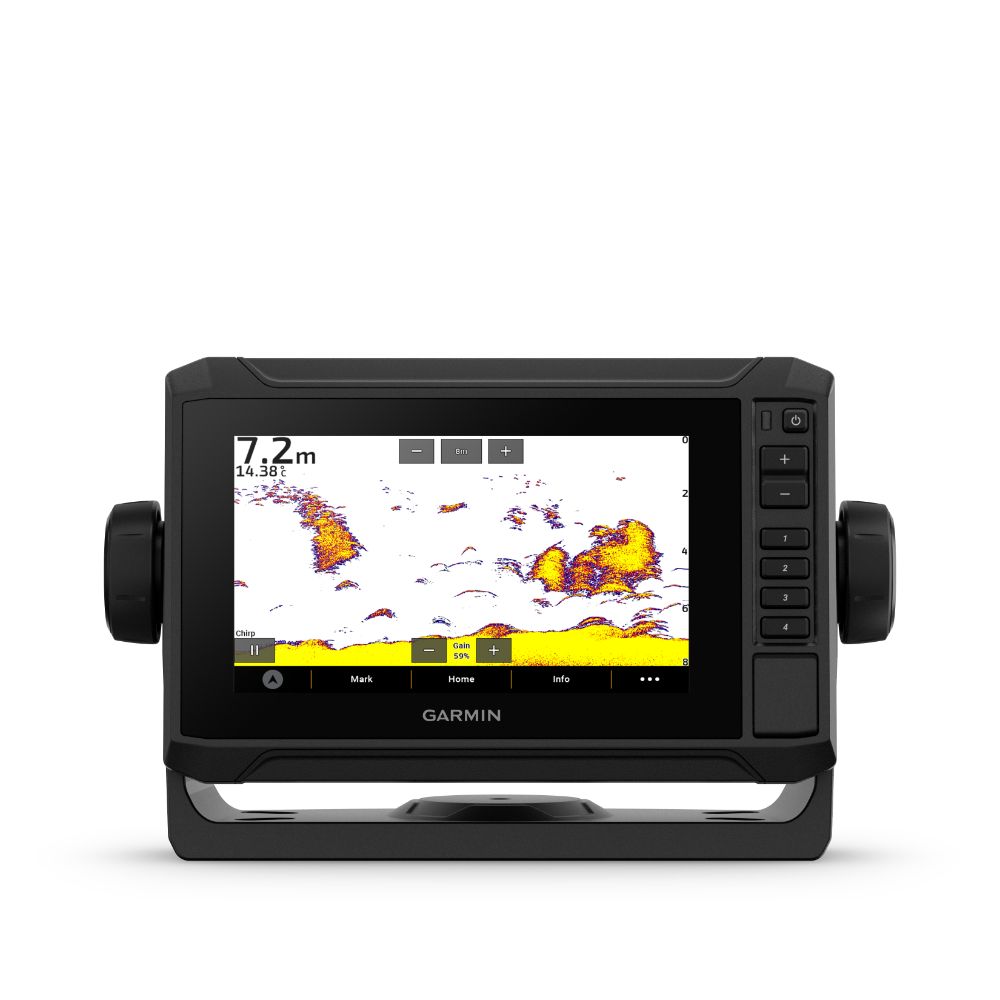 Garmin ECHOMAP UHD2 Touch 65sv Chartplotter With GT20-TM Transducer