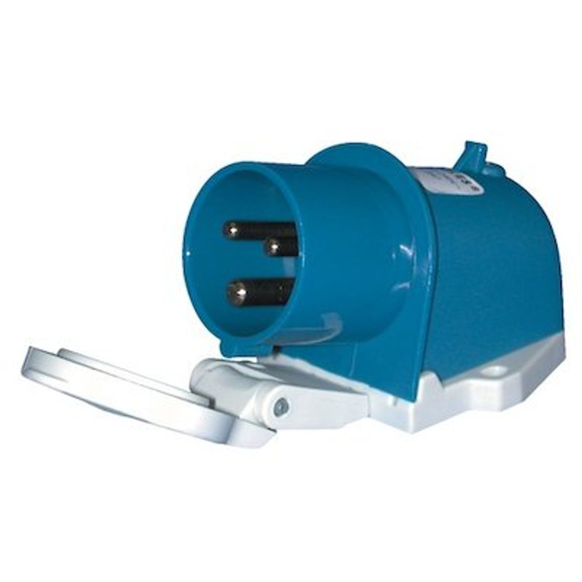 Aquafax Surface Mounting Boat or Caravan Mains Electric Inlet 16AMP