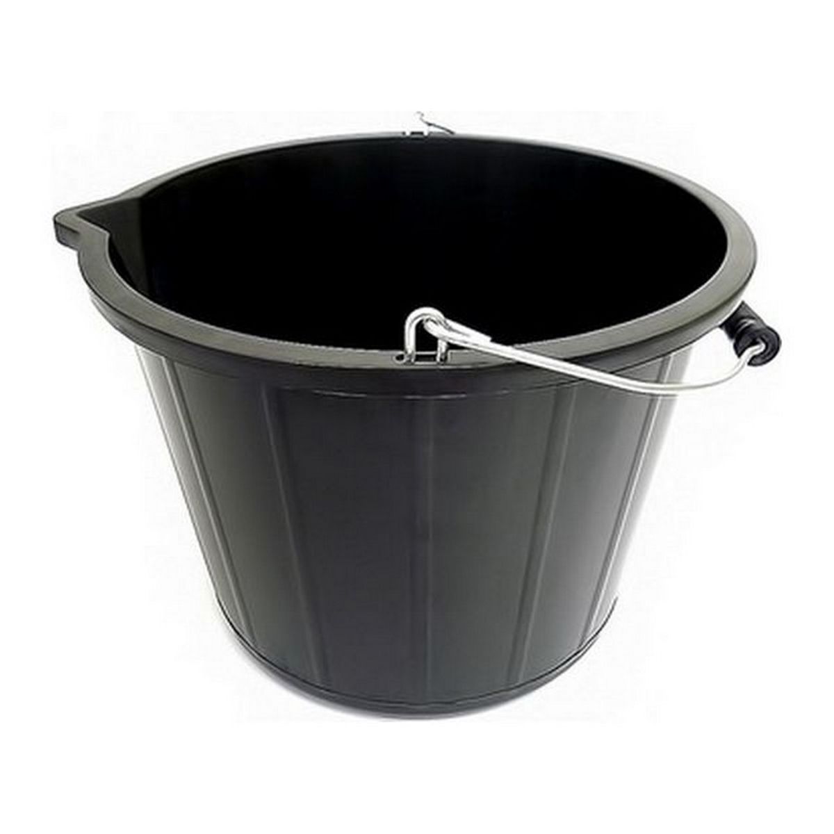 Aquafax Black Plastic Bucket 14.5 Litres