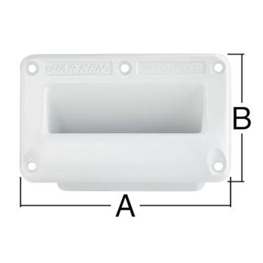 Harken 062 Flush Mounted White Hand Hold