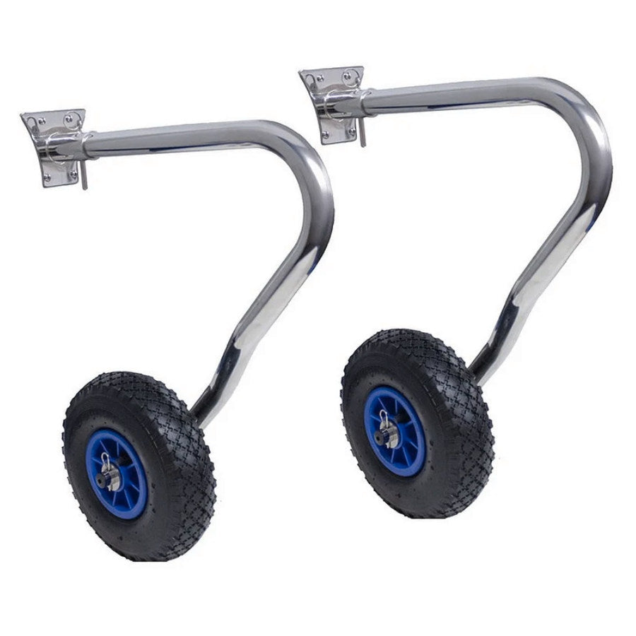Seago Heavy Duty Inflatable Boat Dinghy Wheels - Soiled