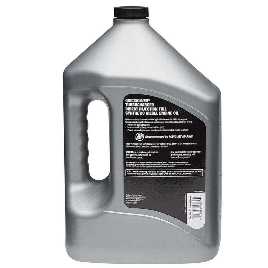Quicksilver 5W-30 Turbocharged Direct Injection Diesel Engine Oil 4 L