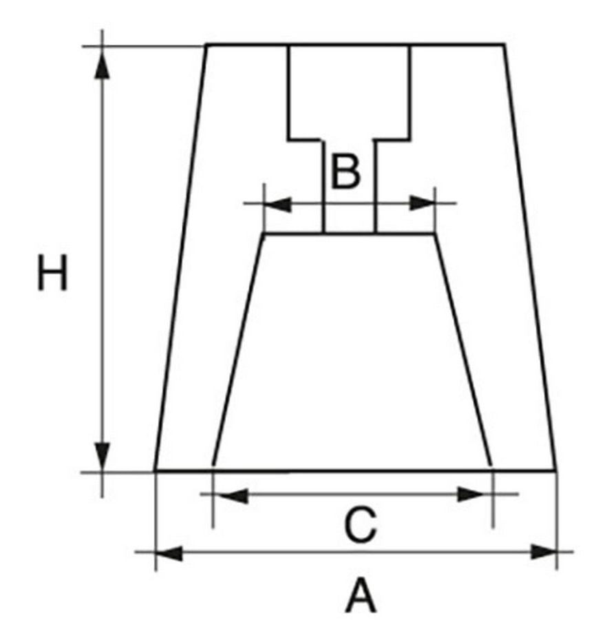 Aquafax Zinc Shaft Anode Tapered Fits Beneteau (25mm Shaft)