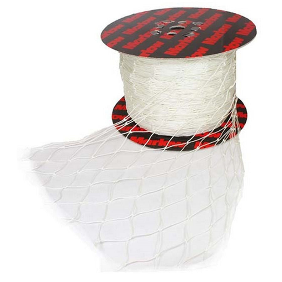 Marlow Guardrail Netting White Nylon 50mm - Per Metre