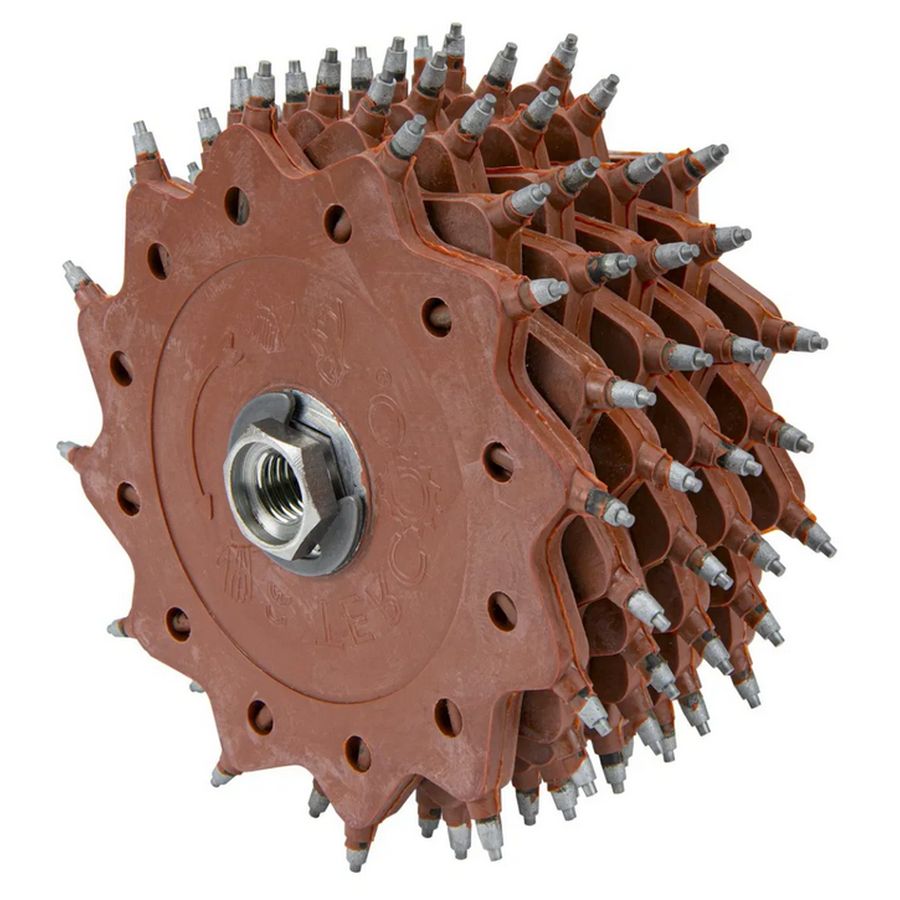 Tercoo 8 Multi Disc Set with hexagonal Shaft for Fein Rotator