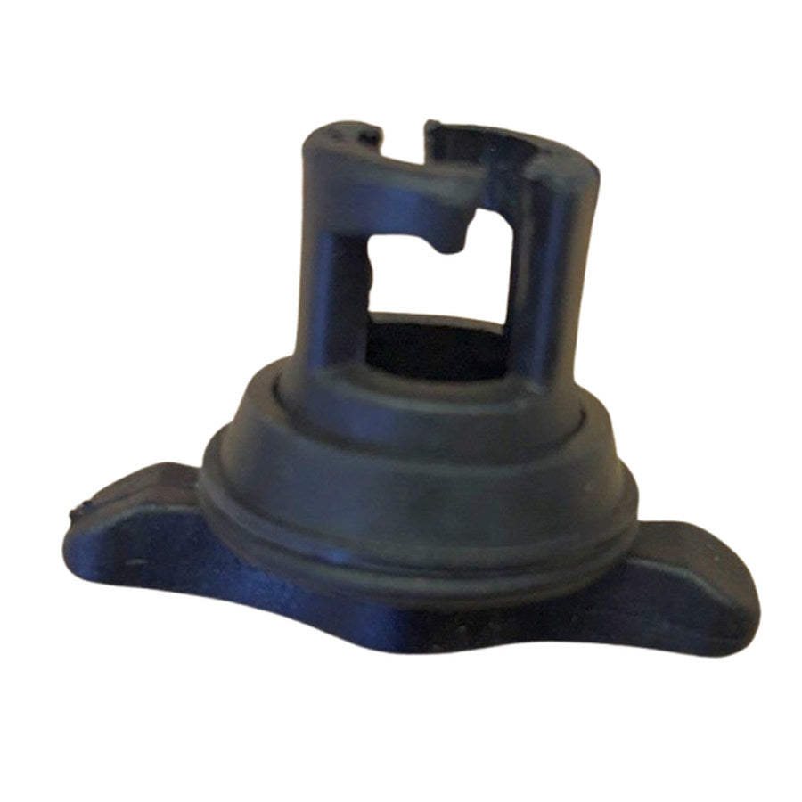 Black rubber grommet