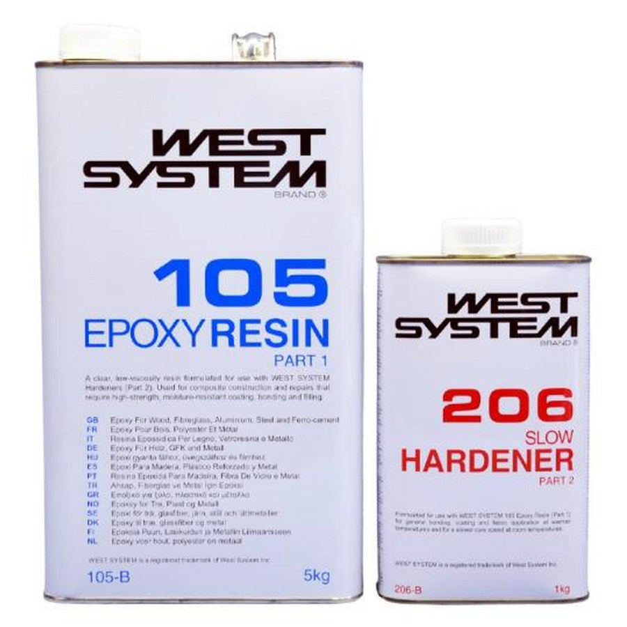 West System Epoxy B Pack 105/206 Slow