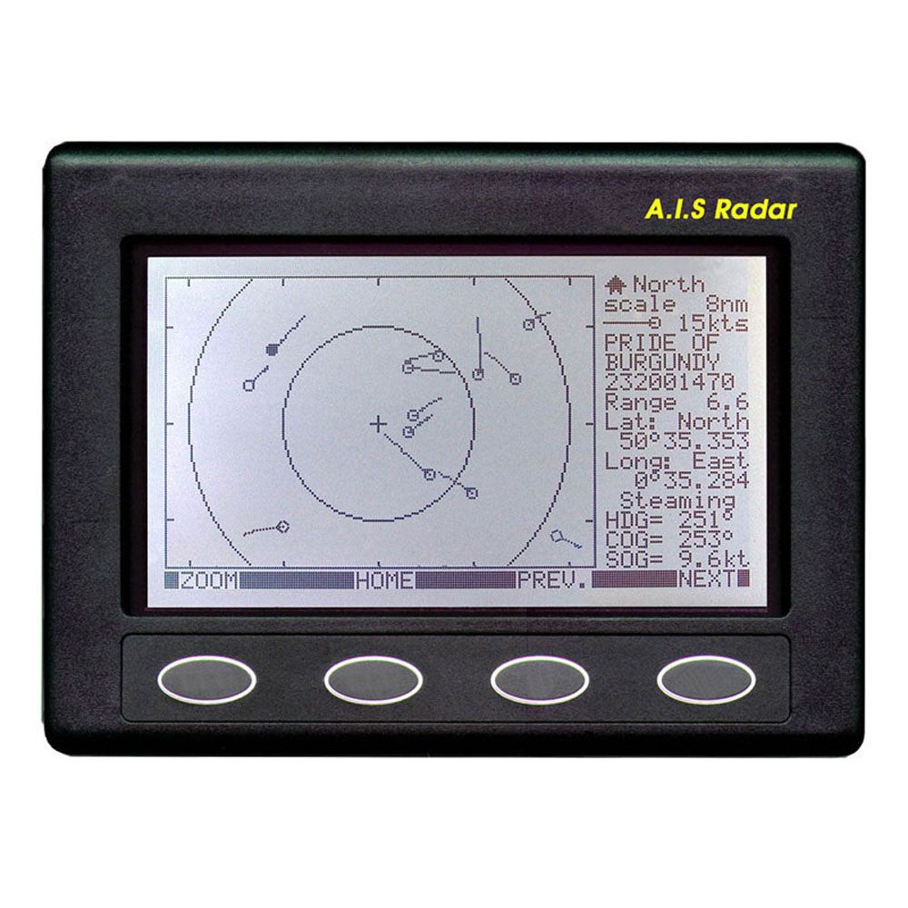 AIS radar display