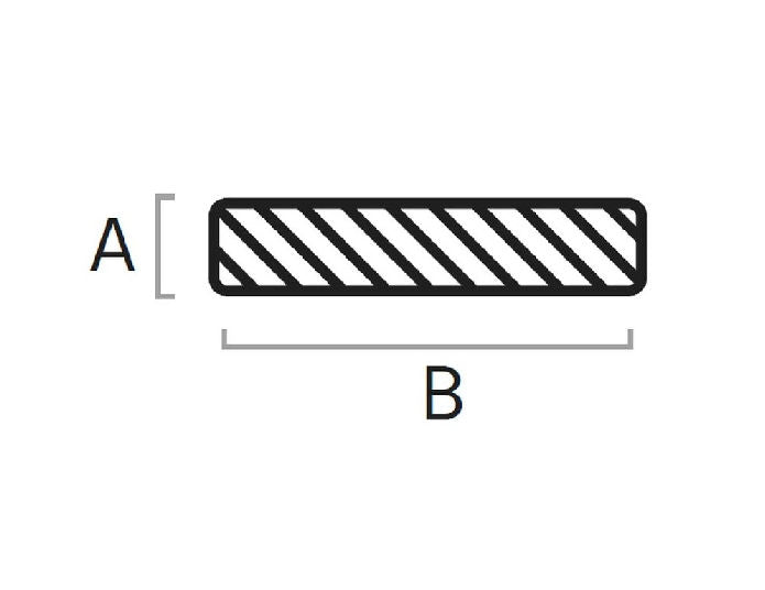 Osculati Sail Batten 24mm x 2.5mm - 2 Metre Length