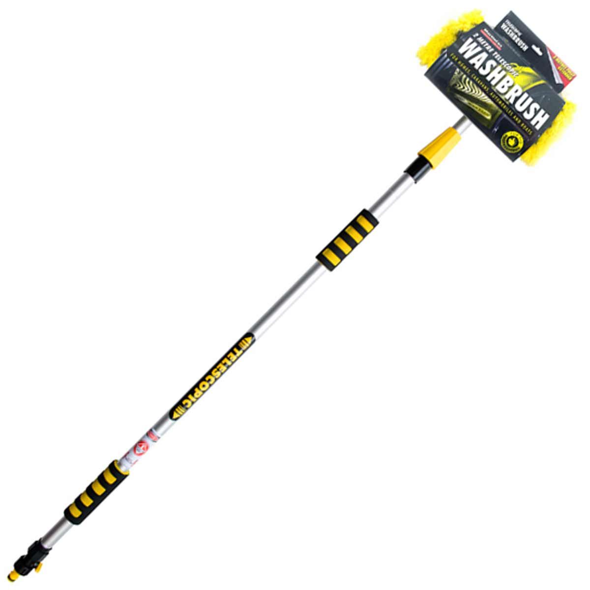 Aquafax Telescopic Flow-Through Washing Brush