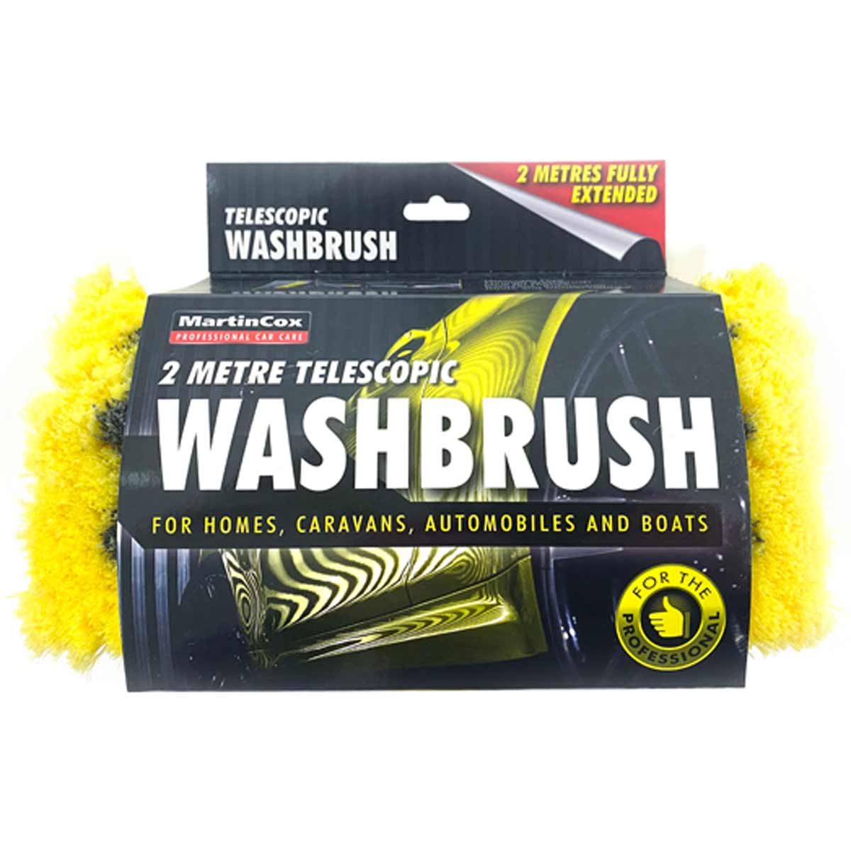 Aquafax Telescopic Flow-Through Washing Brush