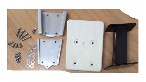 IBS Removable Aluminium Auxiliary Outboard Bracket Max 4hp