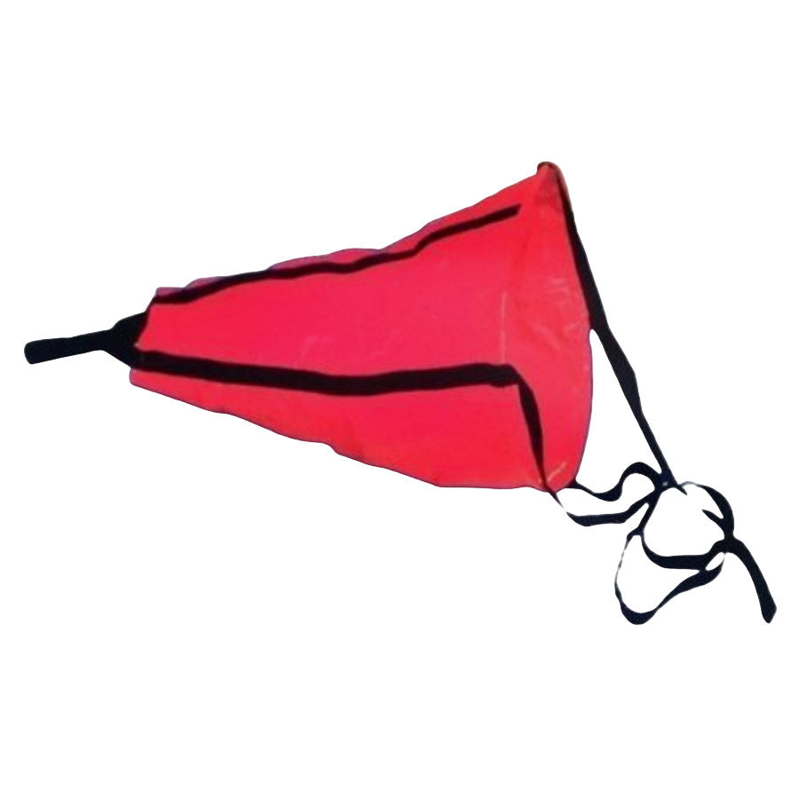 Waveline Orange Mini Nylon Sea Anchor Drogue 15 x 25cm