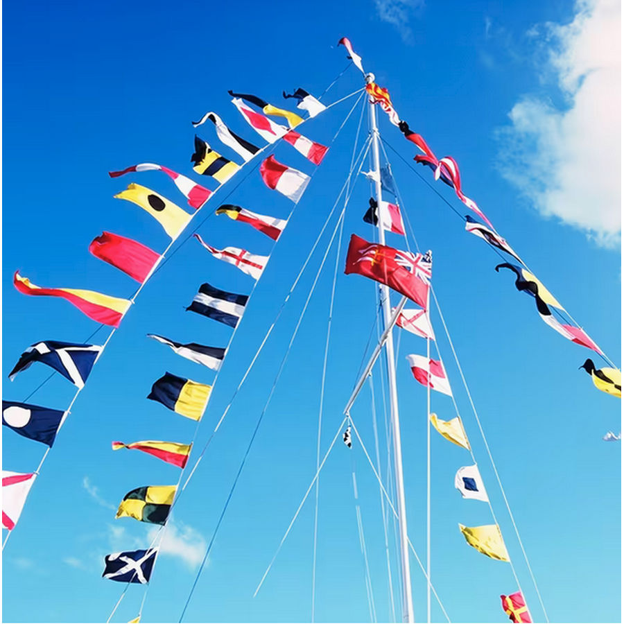 SeaMark Code Flag Bunting 12m 40 Flags