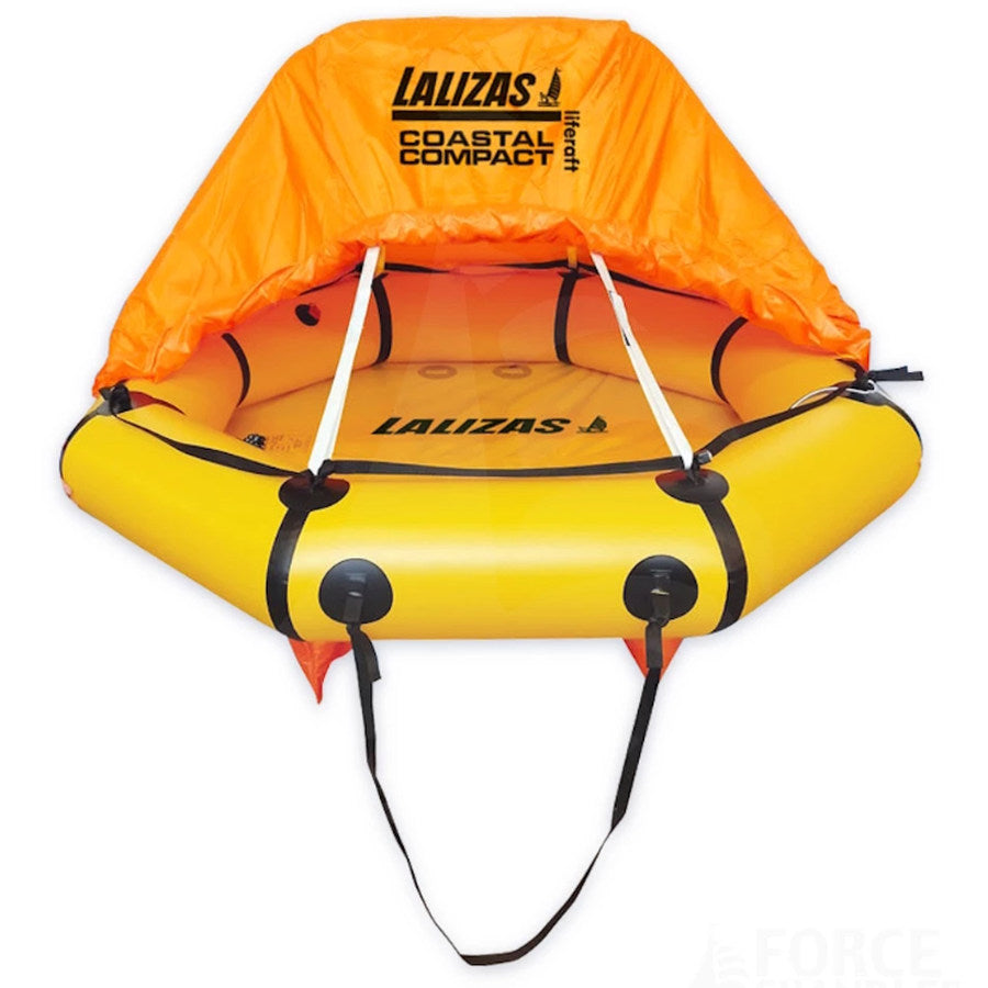 Lalizas Coastal Compact Liferaft - Leisure Raft - 6 Person 6 - Man Valise