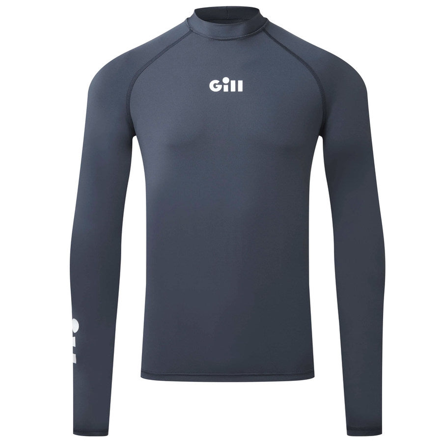 Gill Men's ZenZero Long Sleeve Rash Vest - Dark Navy - Large