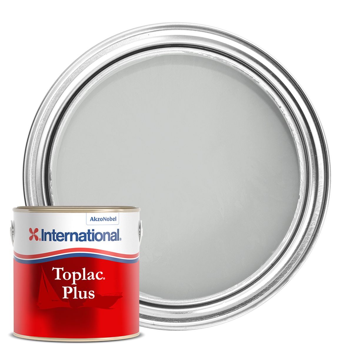 International Toplac Plus High Gloss Paint Platinum 750ml