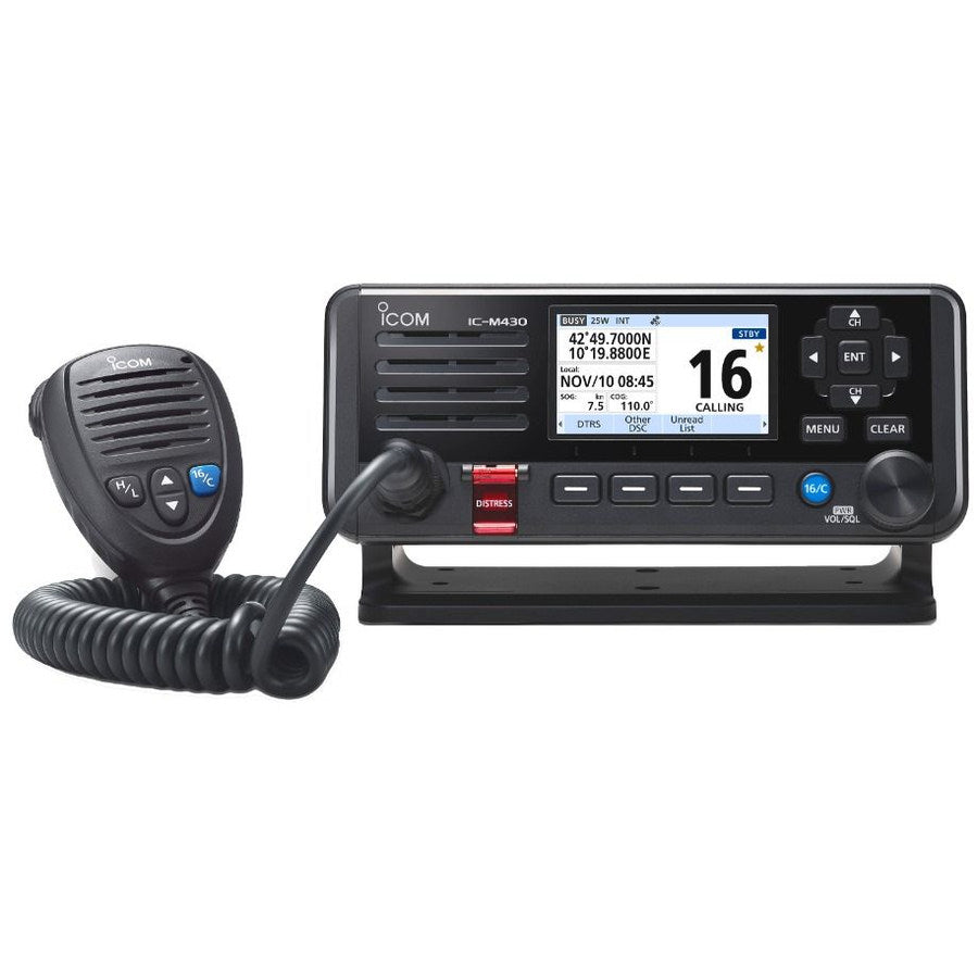 Icom IC-M430E VHF/DSC Fixed Marine Radio