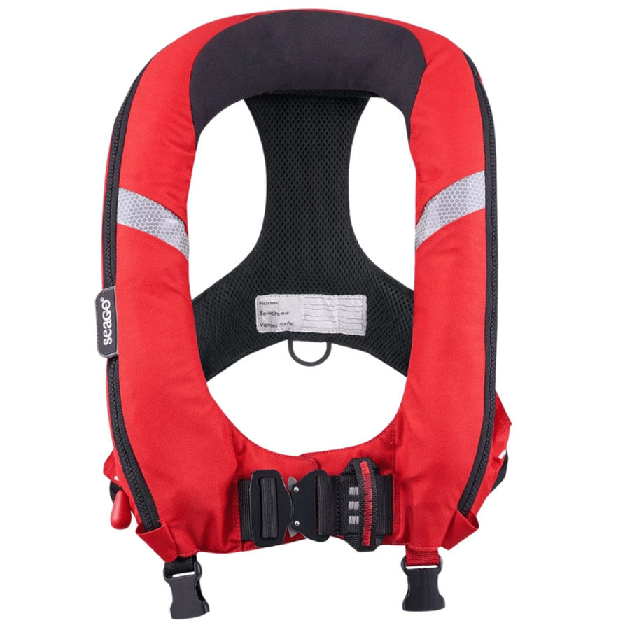 Seago Rapid Life Jacket Automatic/Harness Red