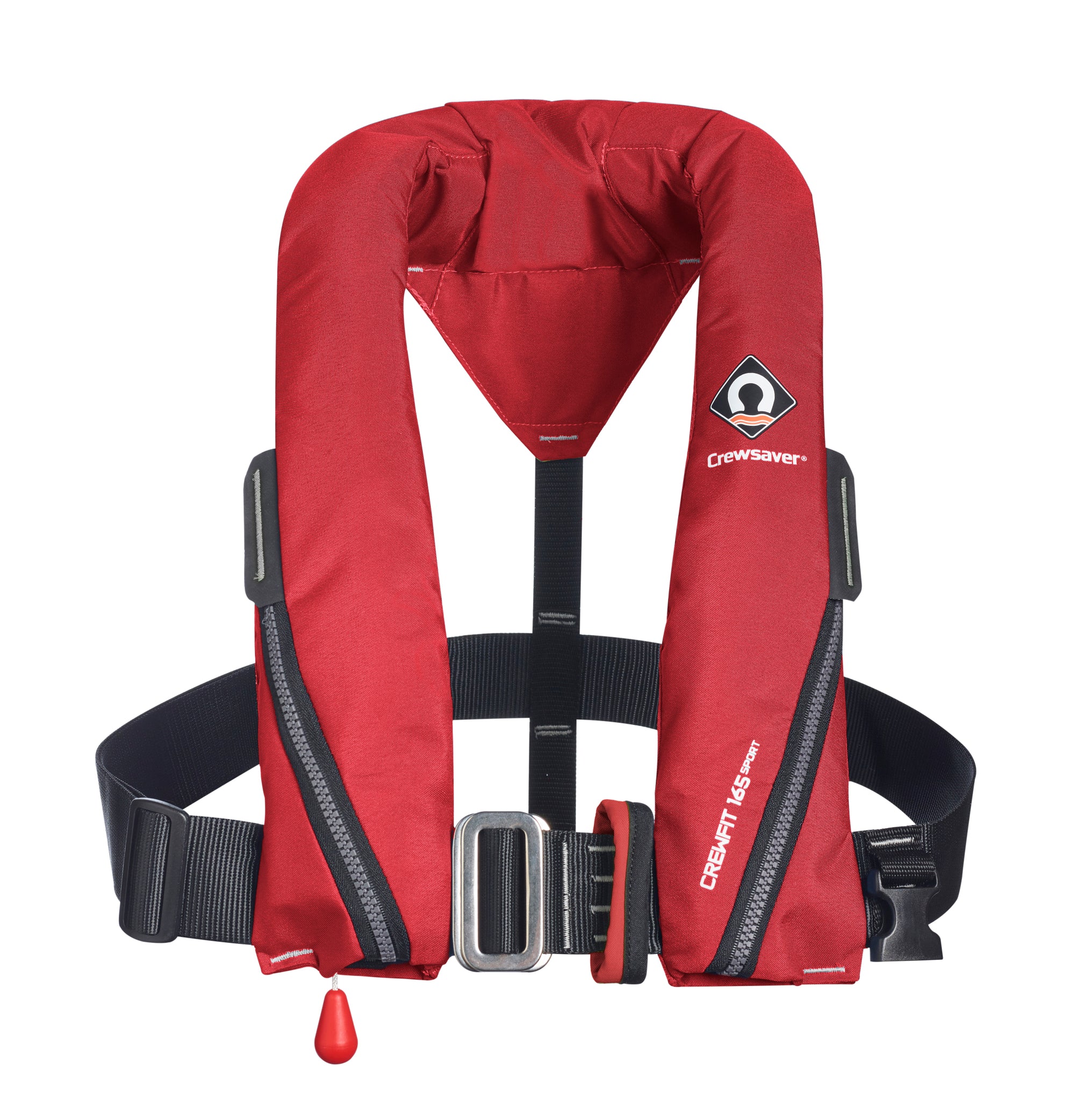 Crewsaver Crewfit 165N Sport Automatic with Harness Lifejacket - Red 9715RA