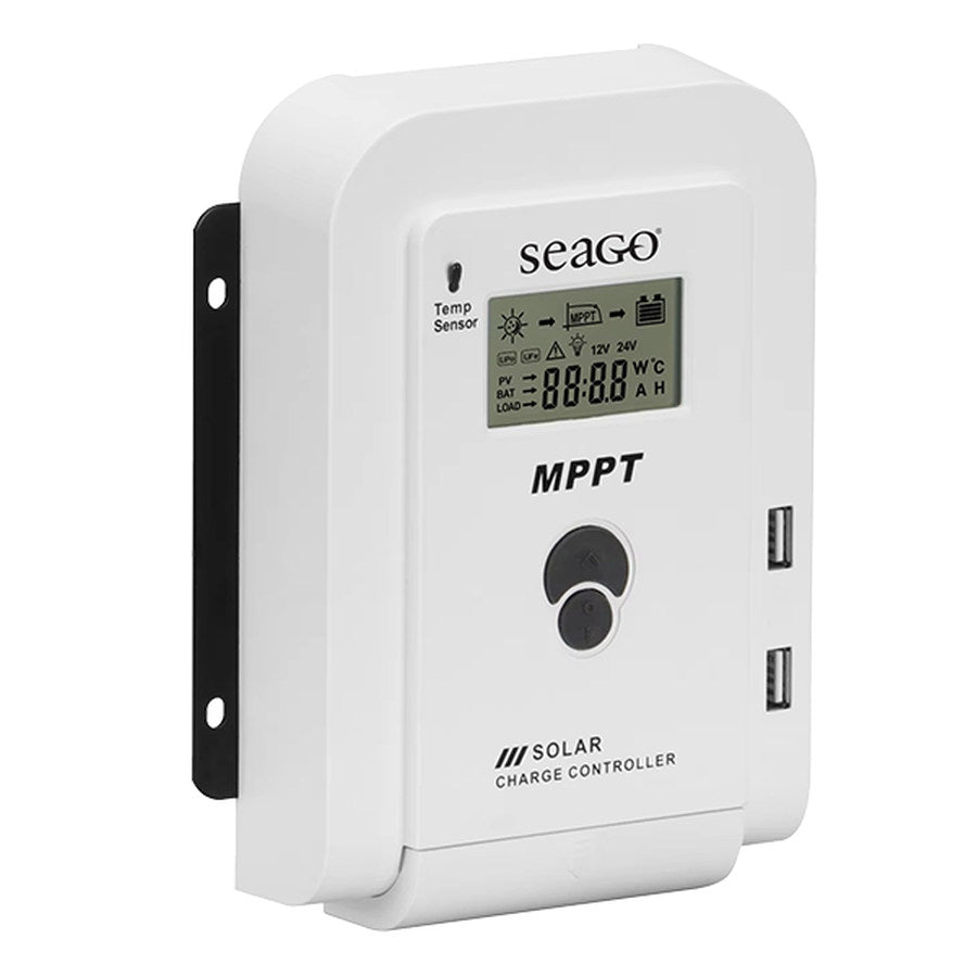 Seago Solar Panel Complete Kit with Controller & Cables - 150 Watt