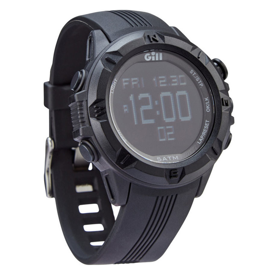 Gill Stealth Racer Watch Black W017