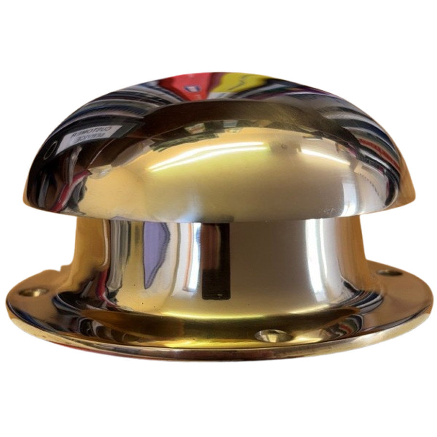 Aquafax Mushroom Vent Fixed Brass 156mm