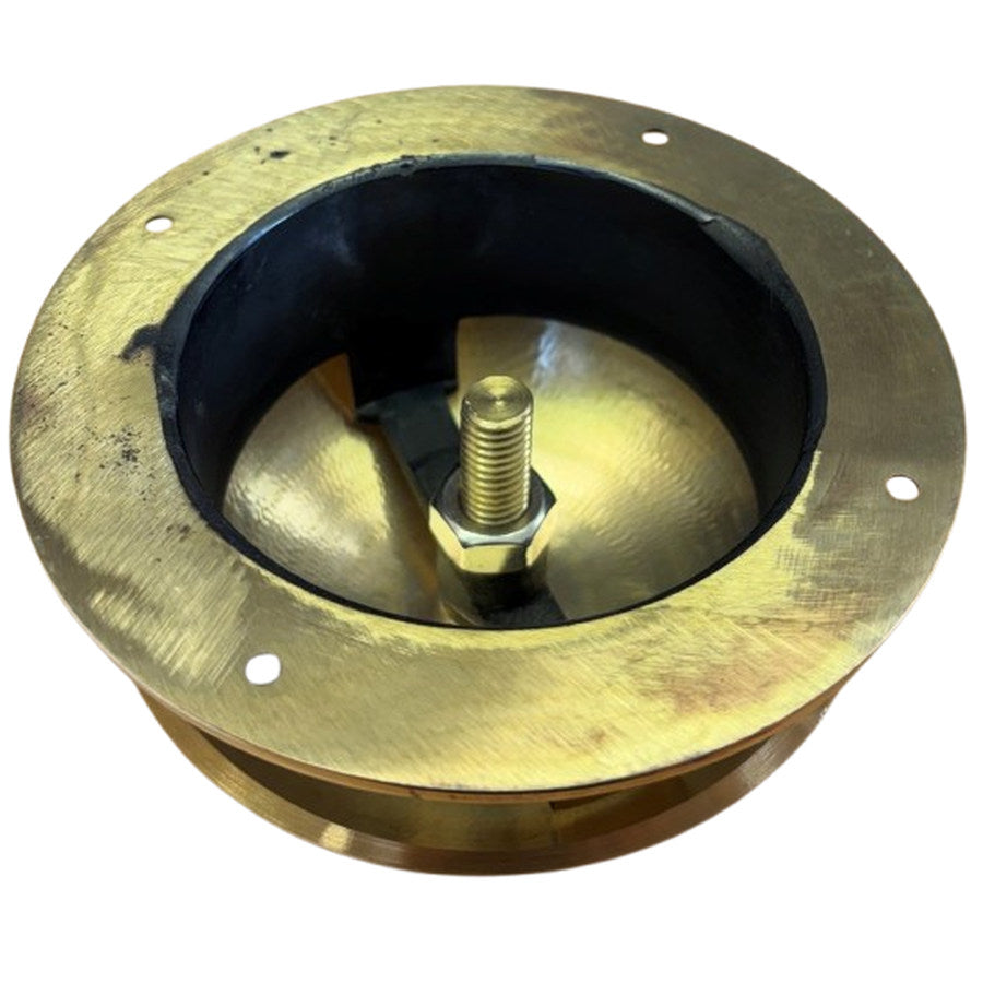 Aquafax Mushroom Vent Fixed Brass 156mm