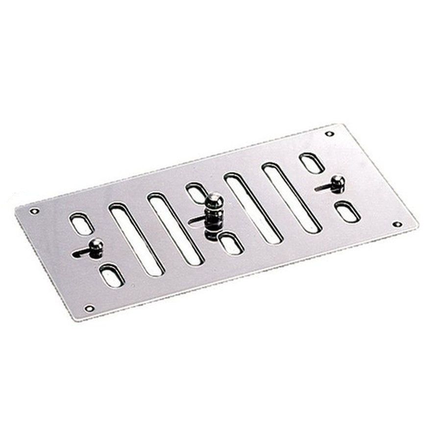 Talamex Stainless Steel Sliding Hit & Miss Vent 152 x 76mm