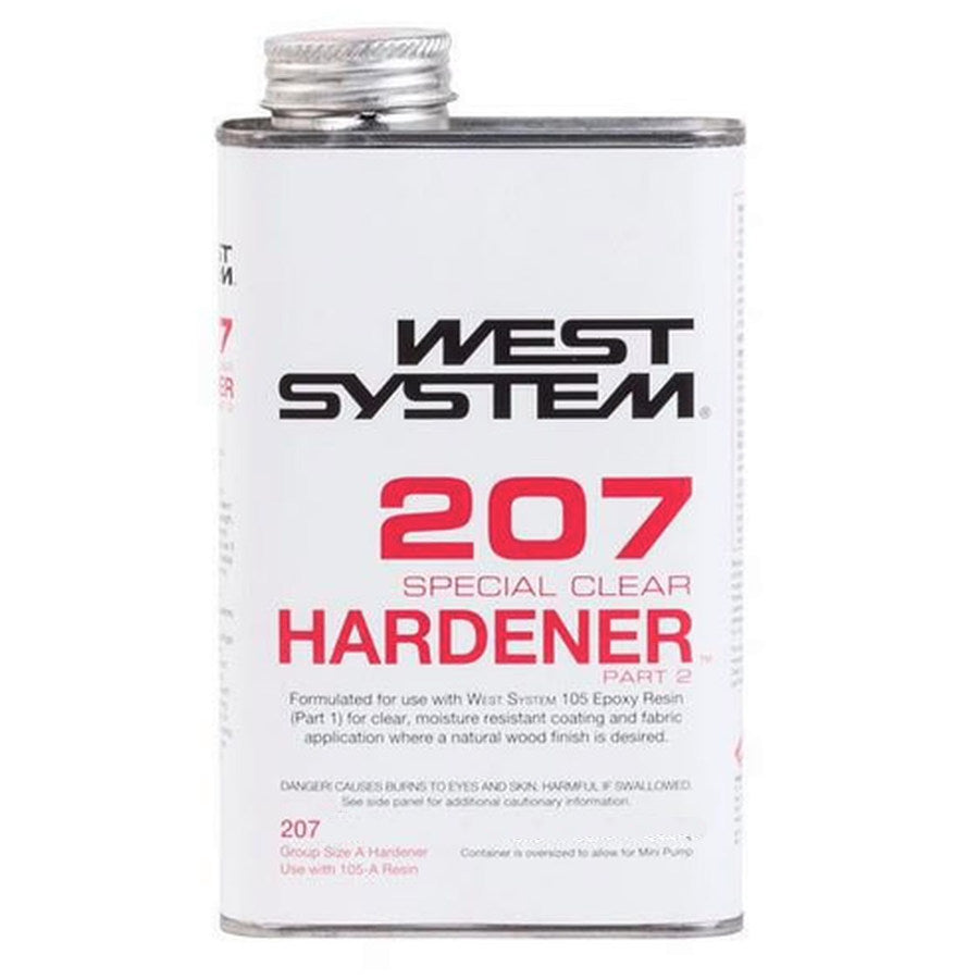 West System Epoxy 207 Special Clear Hardener Only 0.725L