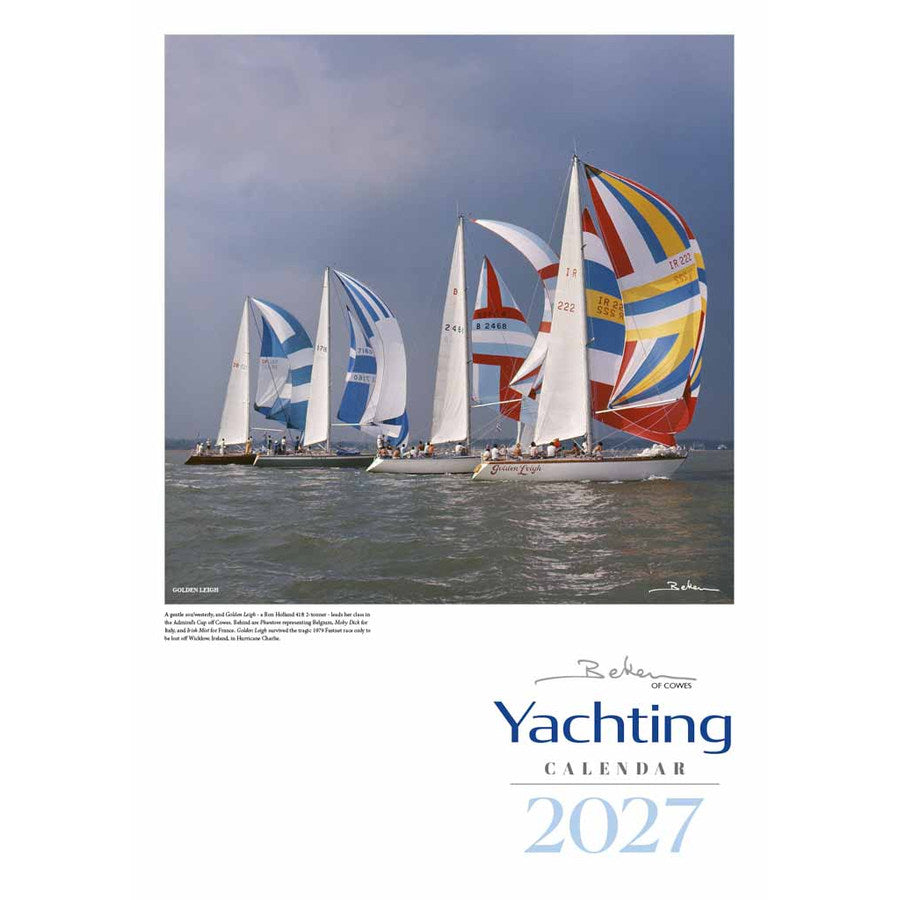 Beken of Cowes 2027 Yachting Calendar A2 Size