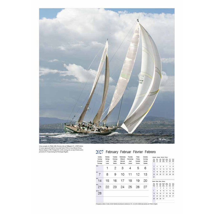 Beken of Cowes 2027 Yachting Calendar A2 Size